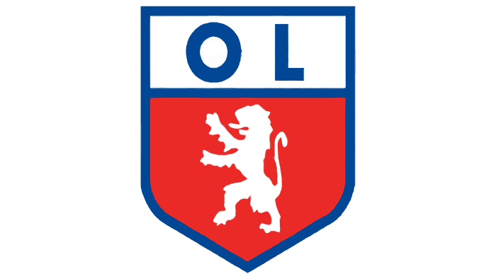 Logo Olympique Lyonnais 1950-1957