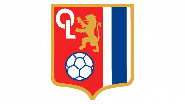 Logo Olympique Lyonnais 1974-1976