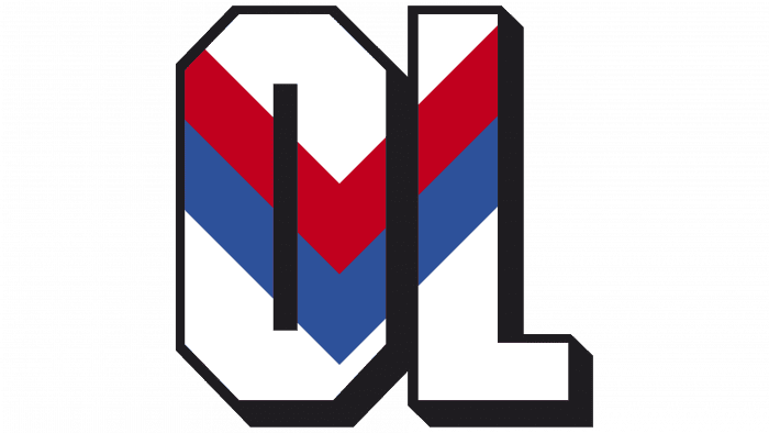 Logo Olympique Lyonnais 1989-1996